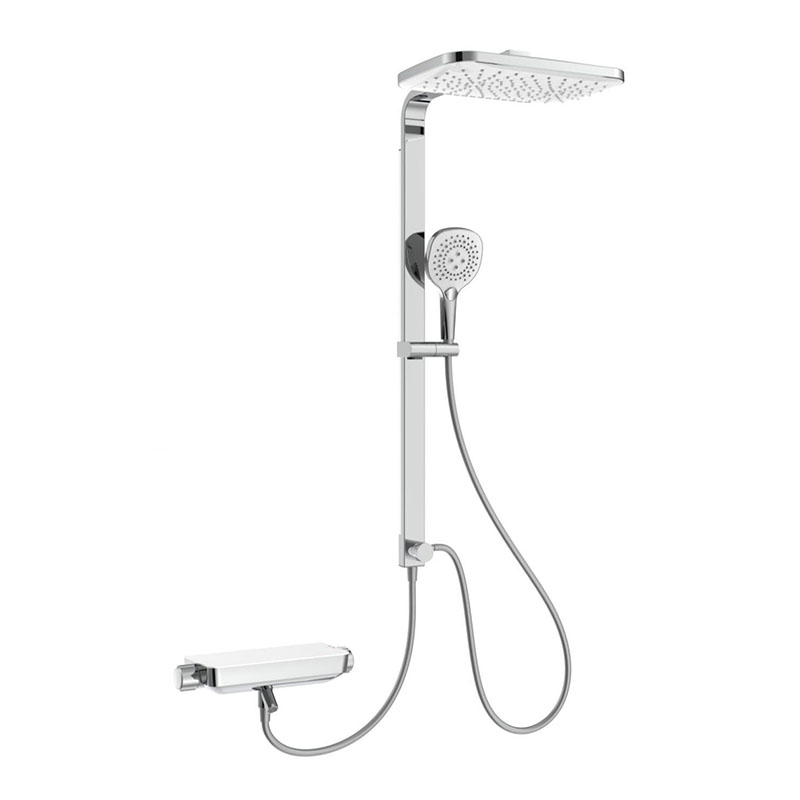 Square Exposed Shower