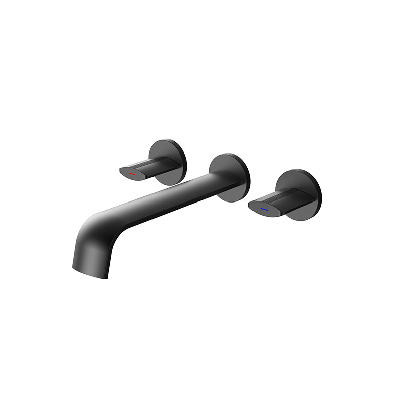 3 Hole Wall Mounted Basin Taps